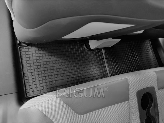 Rigum Комплект Предни и Задни Постелки 4бр от Маркуч за BMW i3 2013-2022 Черни