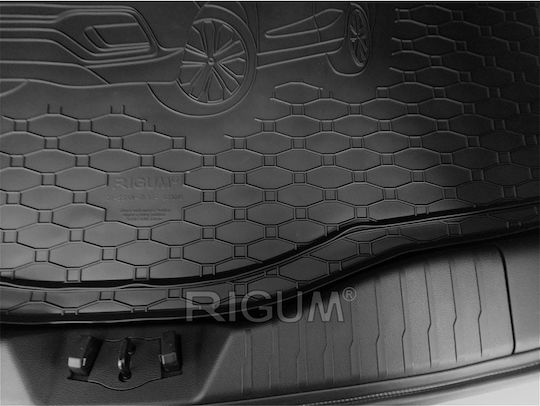 Rigum Kofferraummatten 1Stück aus Gummi für Ssangyong Tivoli Schwarz