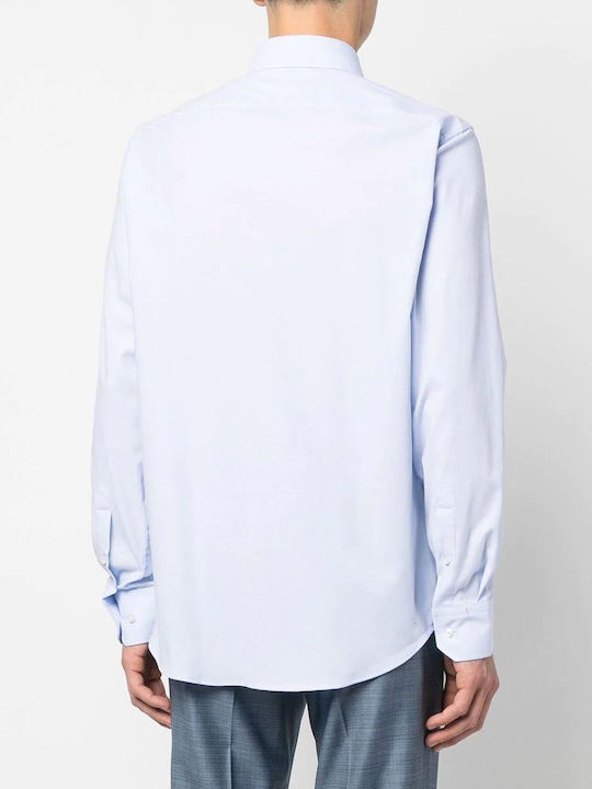 Hugo Boss Men's Shirt Long Sleeve Light Blue