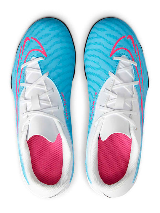 Phantom Gx Kids Molded Soccer Shoes Light Blue