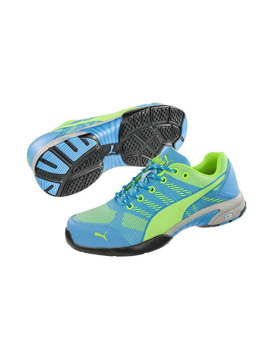 PUMA Celerity Niedrig Sicherheit Blau S1P mit Zertifizierung P, HRO,SRC