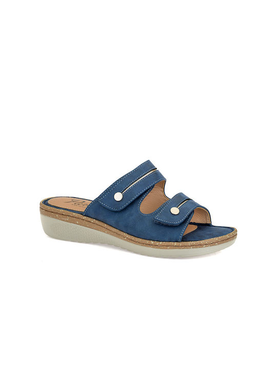 Parex Anatomic Women's Platform Wedge Sandals Blue