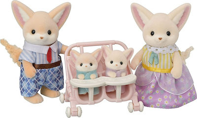 Epoch Toys Jucărie Miniatură Fox Family Familii Sylvanian pentru 3+ Ani