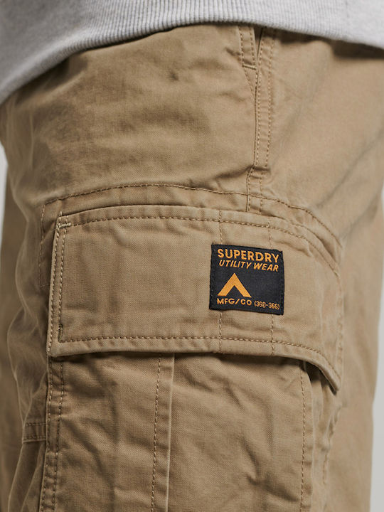 Heavy Men's Shorts Cargo Dress Beige