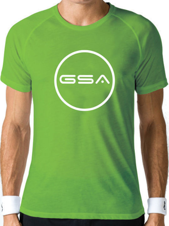 Superlogo Circle Αθλητικό T-shirt Πράσινο