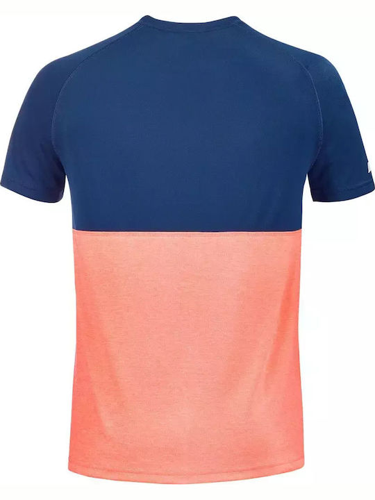 Babolat Play Crew 3MTD011-5053 Men's Tennis Shirt Orange