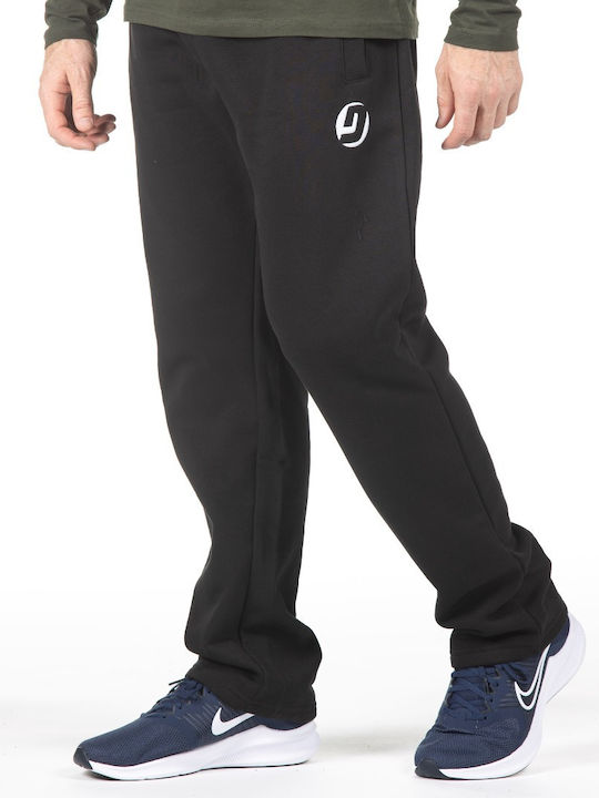 Sweatpants with Elastic Black