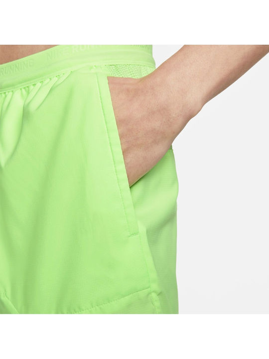 STRIDE 2 in 1 Αθλητική Ανδρική Βερμούδα Dri-Fit Πράσινη