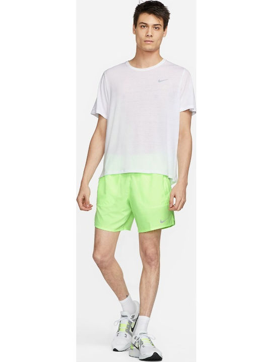 STRIDE 2 in 1 Αθλητική Ανδρική Βερμούδα Dri-Fit Πράσινη