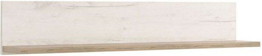 Shelf Wall Kent ZP 120x19.5x22cm Grey Oak / White Oak Shelf Wall Kent ZP 120x19.5x22cm Grey Oak / White Oak