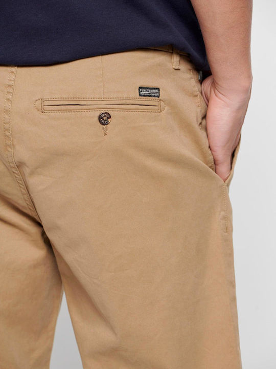 Funky Buddha Herrenshorts Chino Beige