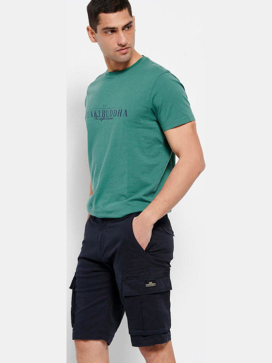 FBM007-00203 Men's Shorts Cargo Navy Blue
