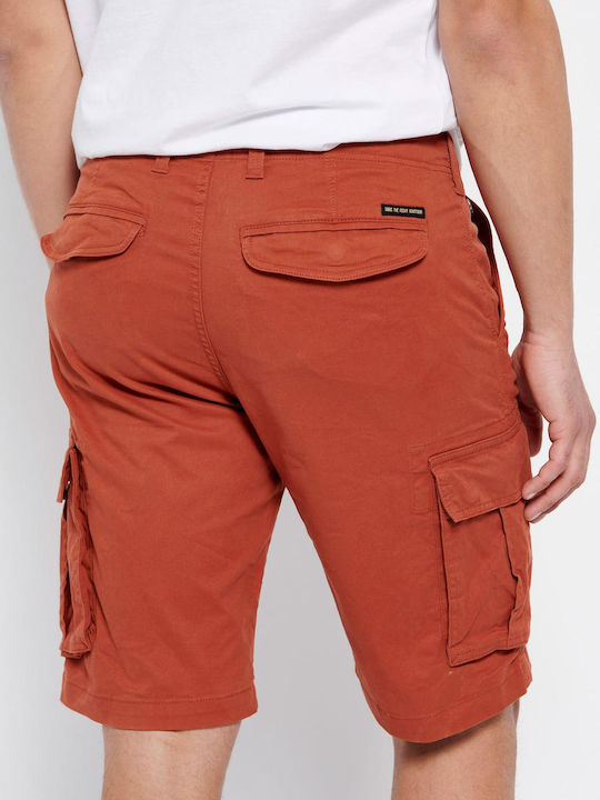 Funky Buddha Men's Shorts Cargo Terracota