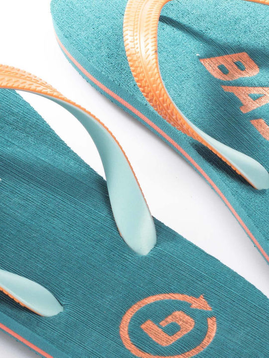 Herren Flip Flops Orange