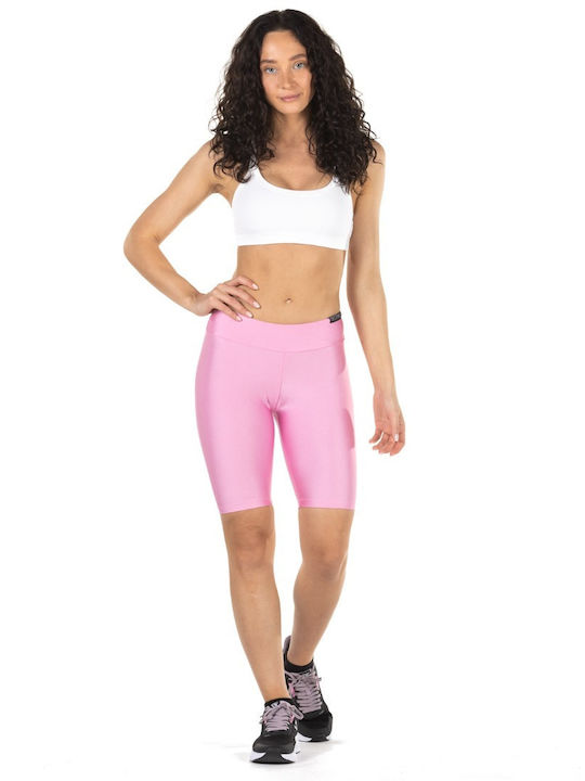 Women's Bike Training Legging Shiny Pink
