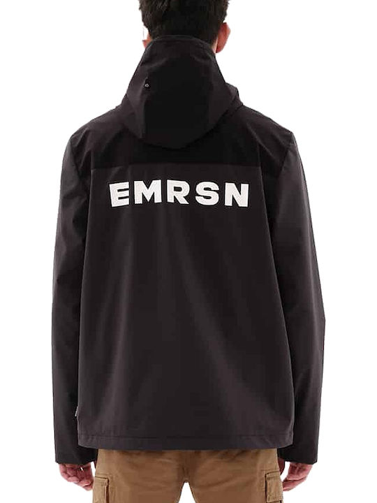 Emerson Men's Winter Jacket Waterproof and Windproof Ebony/Black