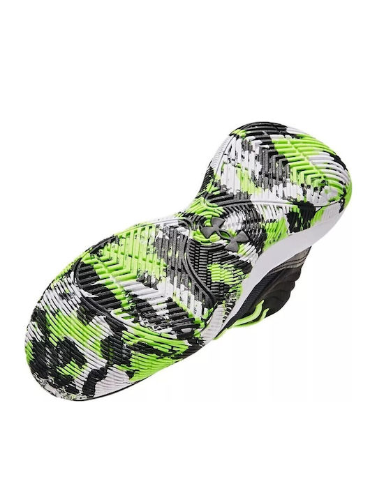 JET 21 Kinder Sportschuhe Basketball mit Schnürsenkeln Schwarz