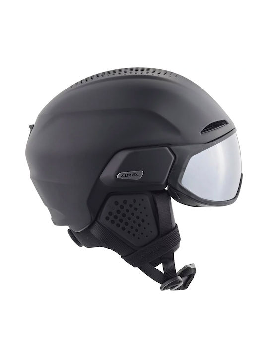 Alpina Alto Ski & Snowboard Helm in Schwarz Farbe