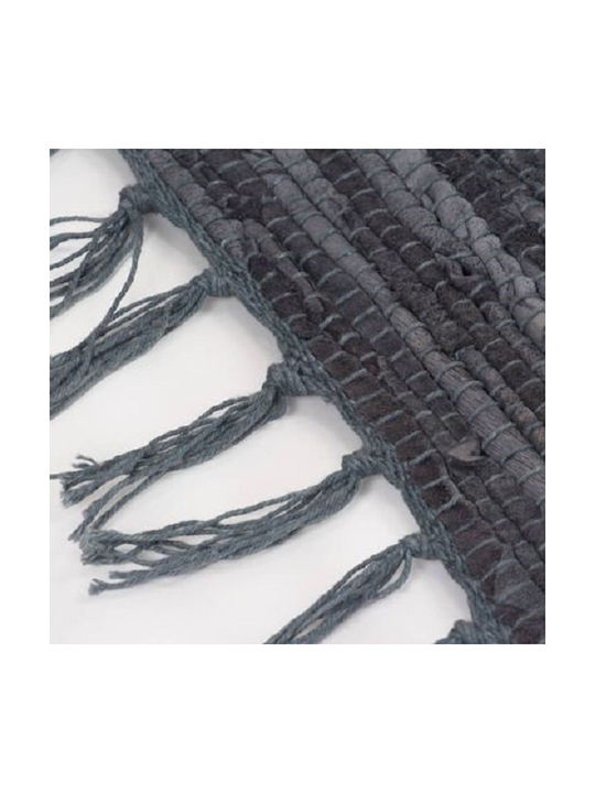 Sidirela Rug Fireplace Rectangular Leather Gray