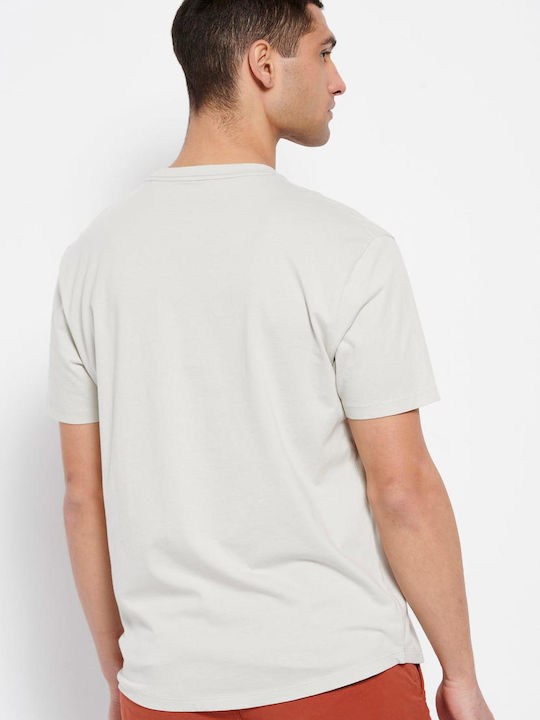 Funky Buddha Herren T-Shirt Kurzarm Gray