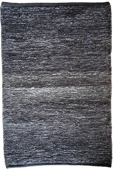 Sidirela Dream Teppich Rechteckig Synthetisch,Polyester/Cotton/Leather Dark Gray