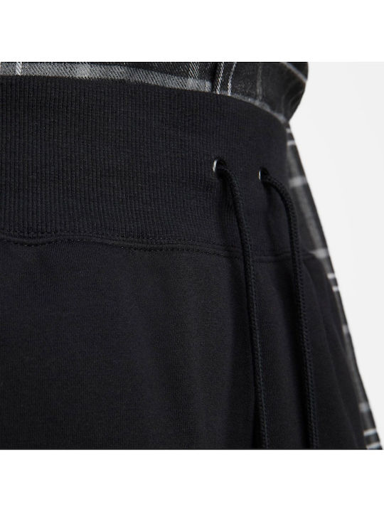 Phoenix Fleece Women's Sporty Bermuda Shorts Black