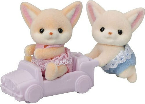 Epoch Toys Παιχνίδι Μινιατούρα Sylvanian Families Fennec Fox Twins για 3+ Ετών