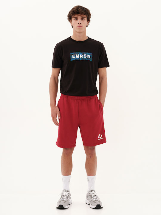 231.EM26.33 Men's Athletic Shorts Red