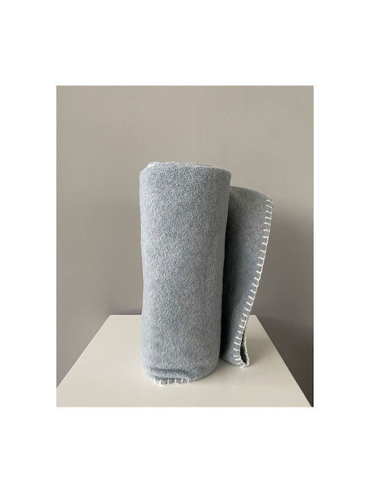 Pennie Blanket Fleece Double 200x220cm Eazy Gray