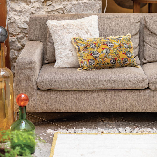 Vivaraise Throw Pillow Beige 45x45cm