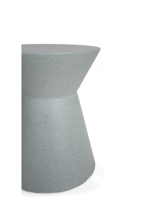 Stool Outdoor Biella Light Blue 35x35x44cm
