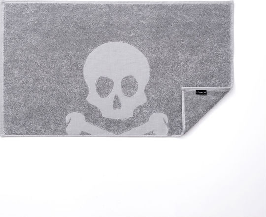 Scalpers Πατάκι Μπάνιου Βαμβακερό SC-0006 Grey 50x80εκ.