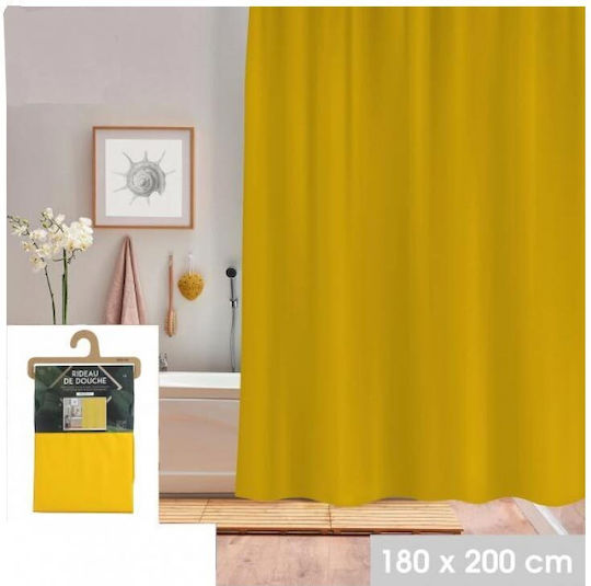 Perdea de Baie 180x200cm Mustard Perdea de Baie 180x200cm Mustard