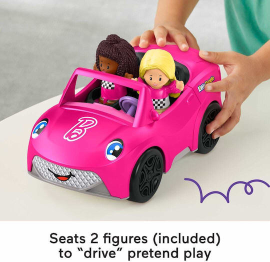 Barbie Convertible by Little People Превозно средство за кукли за 1,5+ години+ години