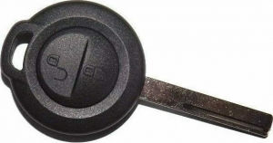 Car Key Shell with Blade with 2 Buttons for Mitsubishi