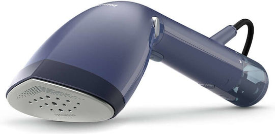 Philips Hand Garment Steamer 1500W with Container 100ml Blue