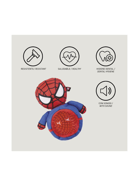 PCMerch Spiderman Παιχνίδι Σκύλου 18εκ. Κόκκινο 1τμχ