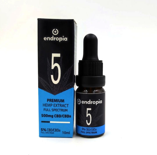 Endropia Premium Έλαιο Κάνναβης σε Σταγόνες με 5% CBD 10ml