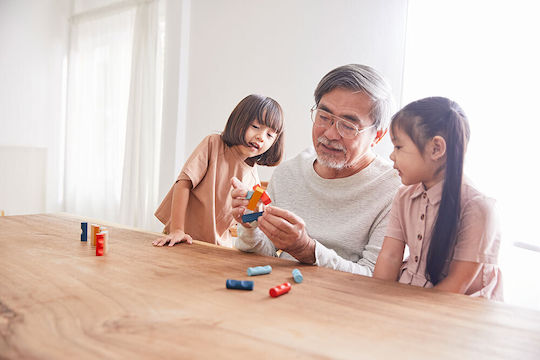 Ξύλινο Παιδικό Puzzle για 4+ Ετών 6pcs Plan Toys