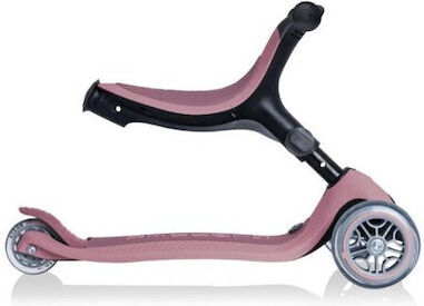 Globber Kinderroller Klappbar GoUp Foldable Plus 3-Rad mit Sitz für 15+ Monate Rosa