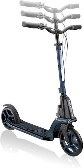 Globber Kids Scooter Foldable Globber One K 200 Piston 2-Wheel for 14+ Years Blue