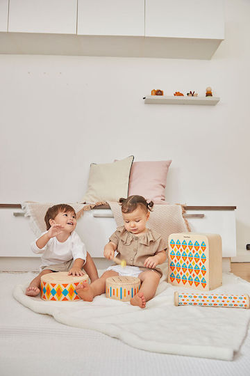 Plan Toys Μουσικό Παιχνίδι Ταμπούρλο για 1.5+ Ετών