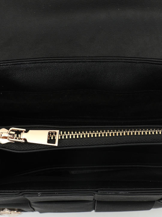 Weave It Din piele Geantă de damă Crossbody Neagră