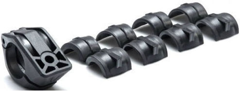 SW-Motech Bases for Projectors Μοτοσυκλέτας in Black Color NSW.00.004.13000/B