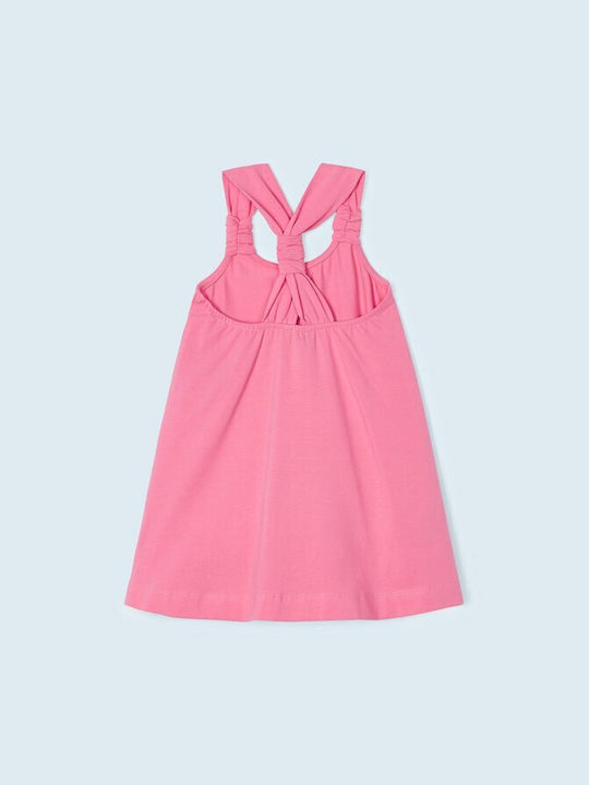 Mayoral Kids Dress Sleeveless Pink