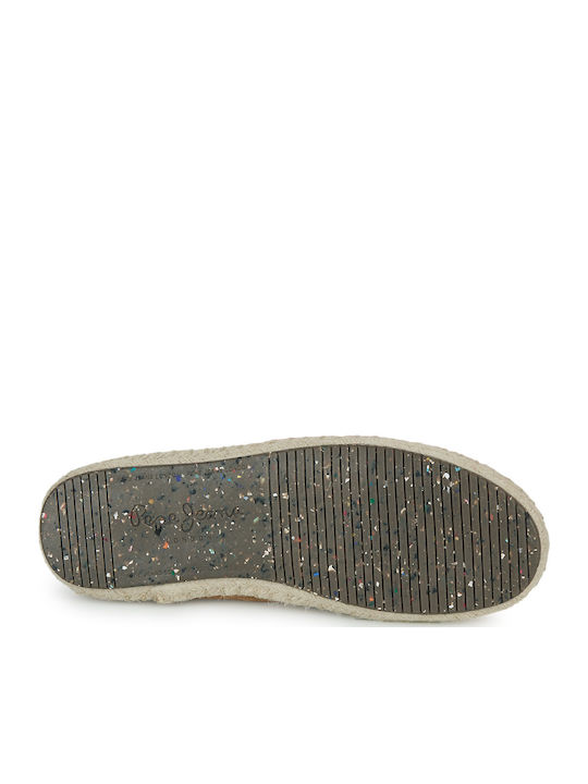 Tourist Classic Wildleder Herren Espadrilles in Tabac Brown Farbe