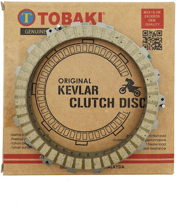 Tobaki Clutch Discs for Honda Supra 125 X 514-