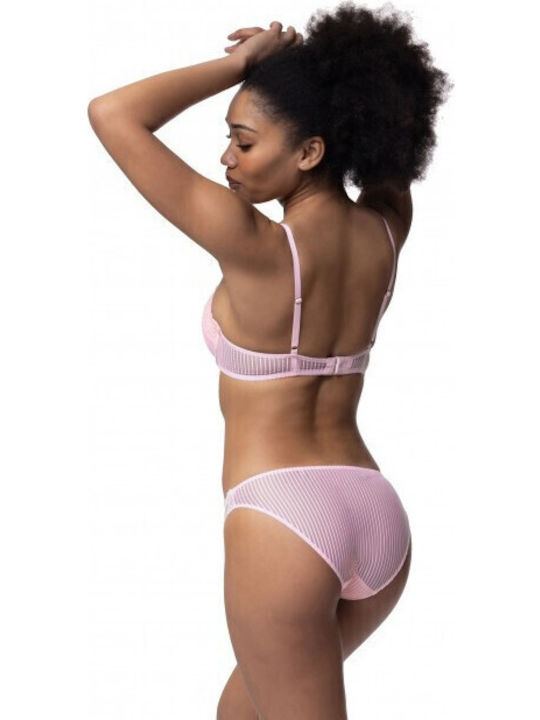 Karly Bra with Light Padding Underwire Pink/Blue