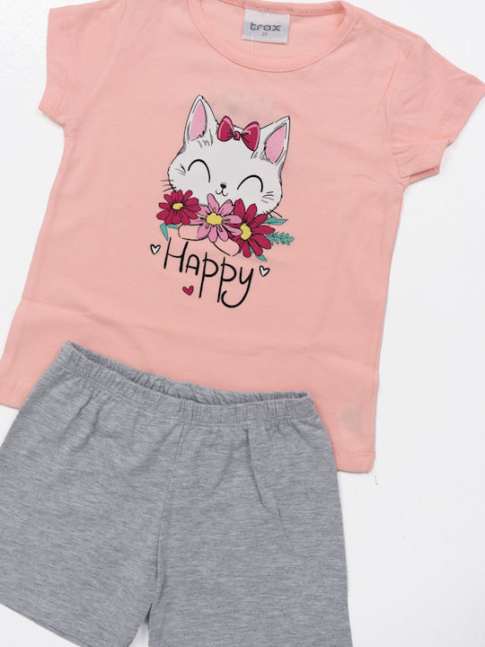 Trax Kids' Pajamas Summer Orange