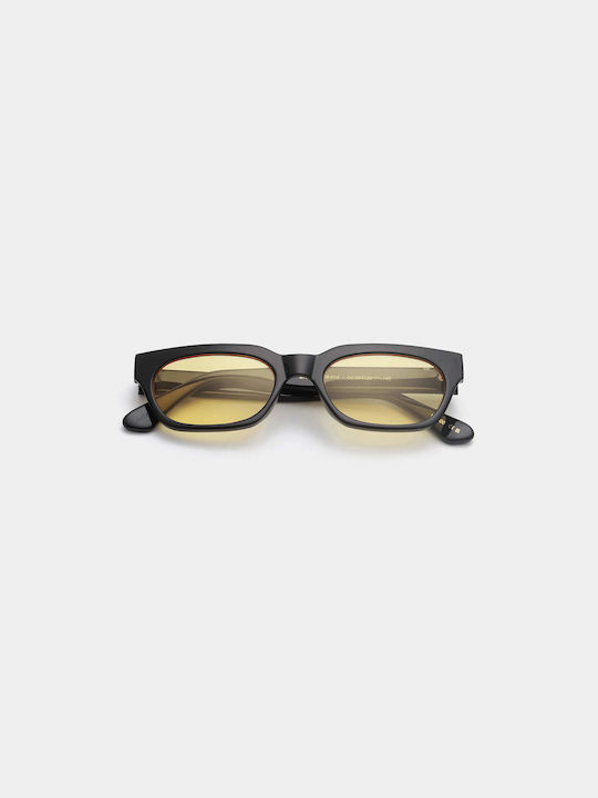 A.Kjaerbede Bror Unisex Γυαλιά Ηλίου με Κοκκάλινο Σκελετό Black - Yellow